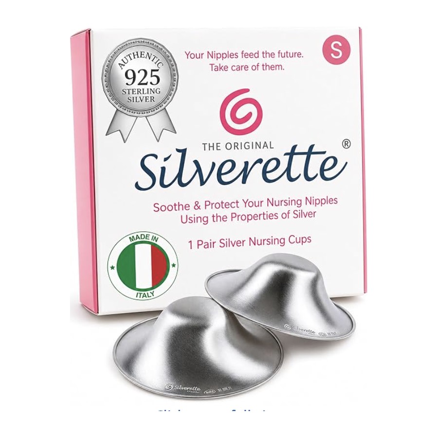 Copas de lactancia Silverette de plata