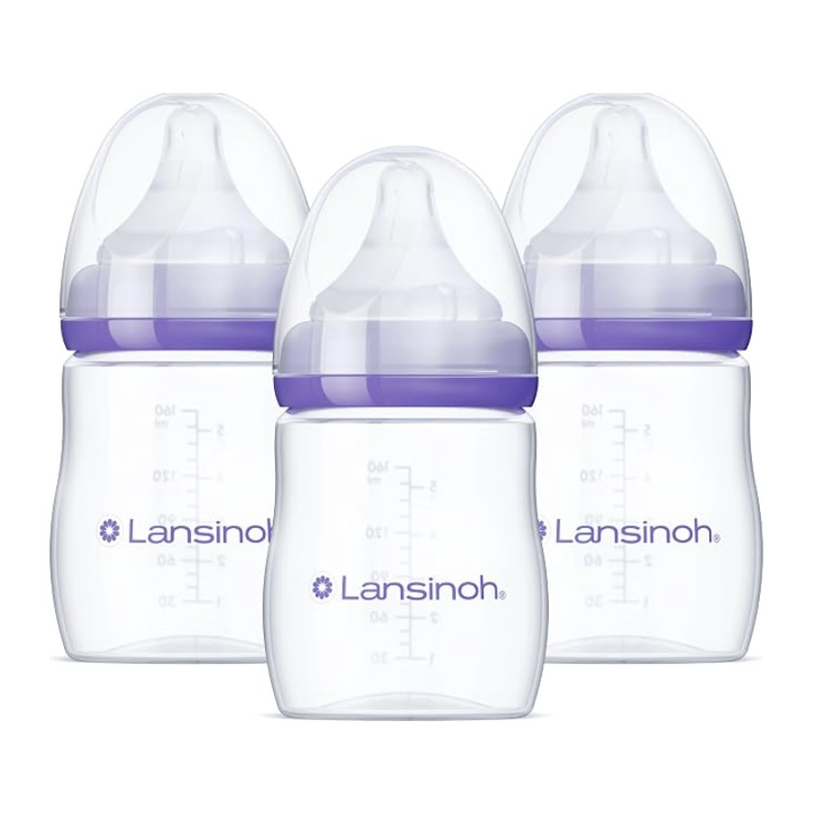 Teteros Lansinoh de cuello ancho